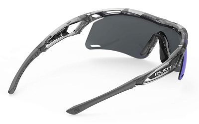 Превью  Велоочки RUDY PROJECT Tralyx+ Slim Crystal Ash, Линзы: Multilaser Violet (SP784257-0000)